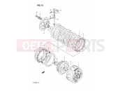 13 - CLUTCH - Suzuki TS200R M (1991) (E02,E04,E24)