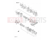 14 - TRANSMISSION - Suzuki TS200R M (1991) (E02,E04,E24)