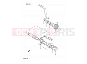 16 - KICK STARTER - Suzuki TS200R M (1991) (E02,E04,E24)