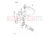 43 - RIGHT HANDLE SWITCH - Suzuki TS200R M (1991) (E02,E04,E24)