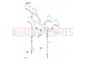 42 - HANDLEBAR - Suzuki TS200R M (1991) (E02,E04,E24)