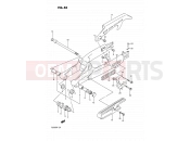 48 - REAR SWINGING ARM (E02,E04) - Suzuki TS200R M (1991) (E02,E04,E24)