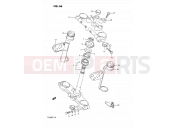 36 - STEERING STEM - Suzuki TS200R M (1991) (E02,E04,E24)