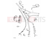 SUZUKI TS250ER N (1992) 50 - HANDLEBAR