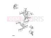 54 - STEERING STEM - Suzuki TS250ER T (1996)