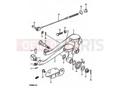 SUZUKI TS250X G (1986) 33 - REAR BRAKE