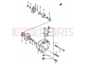 SUZUKI TS250X H (1987) 12 - WATER PUMP