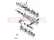 SUZUKI TS250X H (1987) 16 - TRANSMISSION