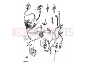 SUZUKI TS250X H (1987) 29 - WIRING HARNESS