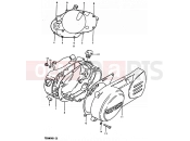 3 - CRANKCASE COVER - Suzuki TS50ERK X (1999)
