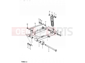 63 - REAR SWINGING ARM - Suzuki TS50ERK X (1999)