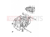 2 - CRANKCASE - Suzuki TS50ERK D (1983)