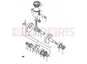4 - PISTON-CRANKSHAFT - Suzuki TS50ERK D (1983)