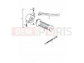 59 - RIGHT HANDLE SWITCH - Suzuki TS50ERKD D (1983)
