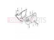 49 - FRAME COVER (MODEL D) - Suzuki TS50ERKDB D (1983)