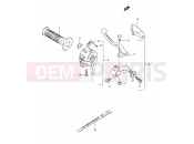 37 - LEFT HANDLE SWITCH - Suzuki TS50XK J (1988)