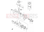 4 - CRANKSHAFT - Suzuki TS50W D (1983)