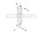 46 - REAR SHOCK ABSORBER - Suzuki TS50W D (1983)