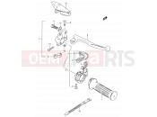 SUZUKI TS50W E (1984) 37 - RIGHT HANDLE SWITCH