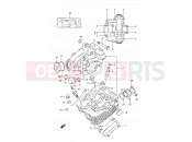 1 - CYLINDER HEAD - Suzuki TU125XT X (1999)