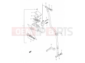 43 - FRONT MASTER CYLINDER - Suzuki TU125XT X (1999)