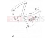 32A - FRAME COVER (MODEL X) - Suzuki TU250X X (1999)
