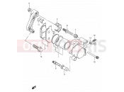 44 - FRONT CALIPER (MODEL V/W/X) - Suzuki TU250X X (1999)