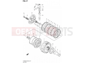 SUZUKI TU250X L2 (2012) (E24) 17 - CLUTCH