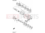 206A - TRANSMISSION - Suzuki TU250X L6 (2016) (E24)