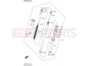 521A - FRONT FORK DAMPER - Suzuki TU250X L6 (2016) (E24)