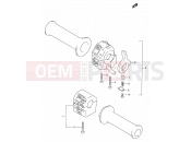 33 - HANDLE SWITCH - Suzuki VX800 / VX800U M (1991)