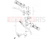 44 - HANDLE LEVER - Suzuki VX800 / VX800U M (1991)