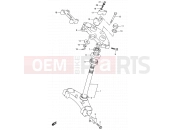 49 - STEERING STEM - Suzuki VX800 / VX800U M (1991)