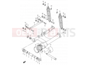 53 - REAR SWINGING ARM (E01) - Suzuki VX800 / VX800U M (1991)