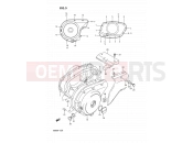 SUZUKI VX800 L (1990) 5 - CRANKCASE COVER