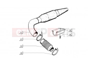 AIR INLET PIPE - Ape MIX 50CC 2T 1998-2008