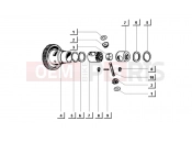 DIFFERENTIAL - Ape MIX 50CC 2T 1998-2008