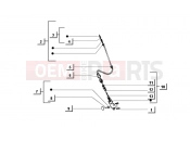SPEEDOMETER CABLE - Ape MIX 50CC 2T 1998-2008
