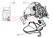 ape WEB 50CC 2T 2001-2008 ENGINE ASSEMBLY