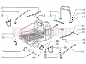 ape WEB 50CC 2T 2001-2008 ROLL BAR-PROTECTIONS