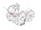 ENGINE, ASSEMBLY - Ape Calessino 200 2013-tól