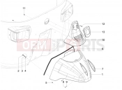 WHEEL HUOSING - MUDGUARD - Ape Calessino 200 2013-tól