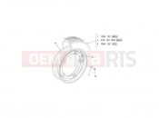 ape TM 703 2008-tól FRONT AND REAR WHEELS